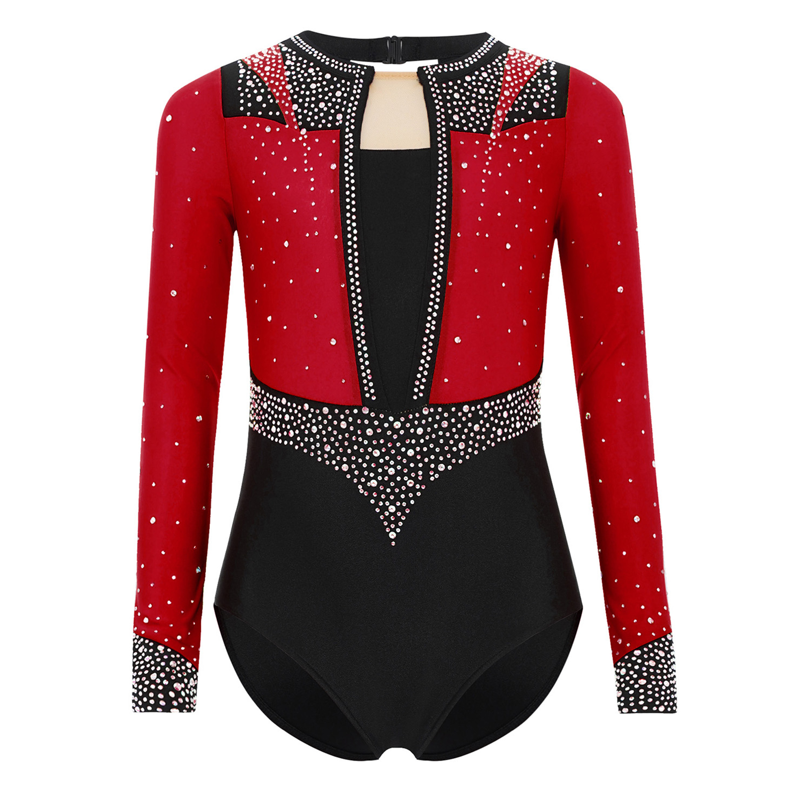 Rhinestone Banding Trim - Girls Sparkly Rhinestones Rhythmic Gymnastics Leotards