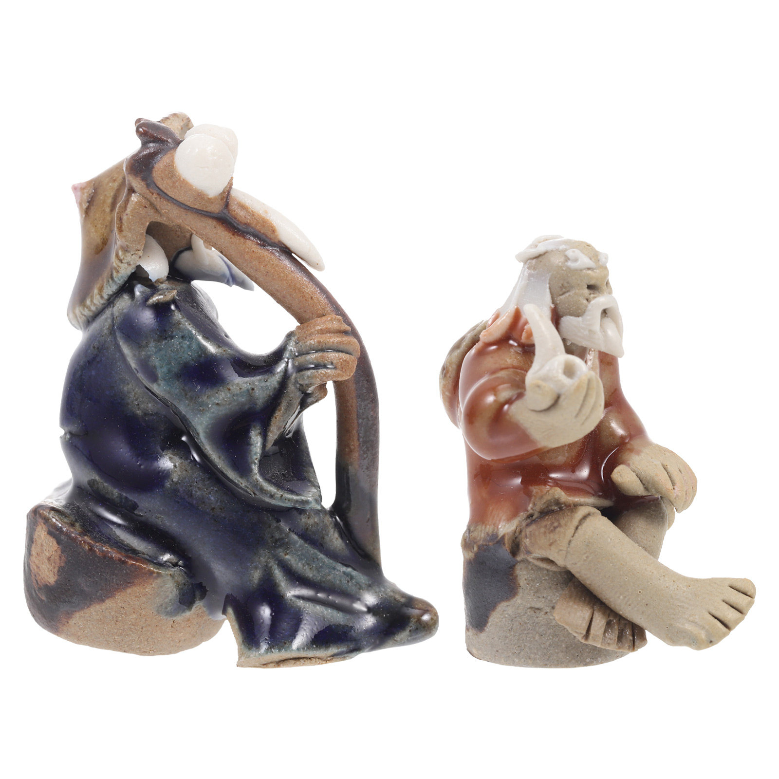 Embellish Craft - 2Pcs Shiwon Folk Ceramic Fish Tank