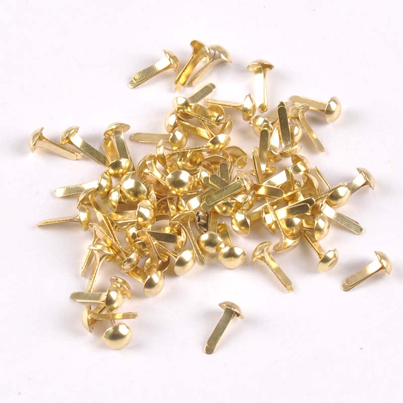 100PCs mixed Silver/golden Rou - Embellishments For Scrapbooking avaliação e preço
