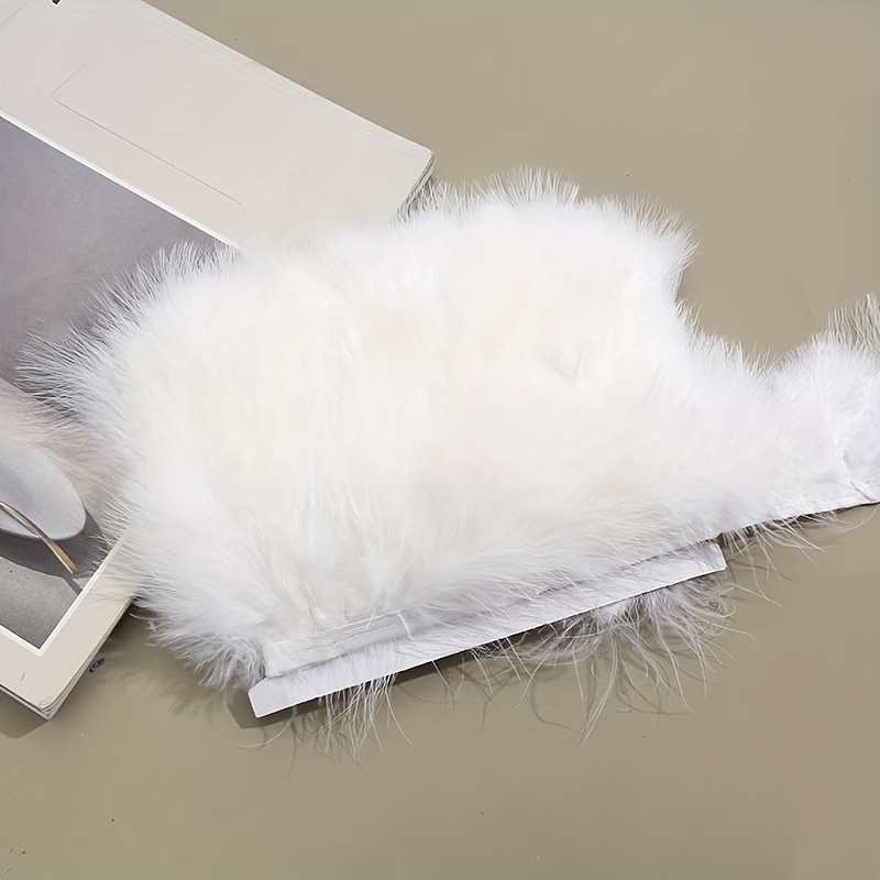 Fluffy Turkey Feathers Trim Fr - Feather Trim Marabou avaliação e preço