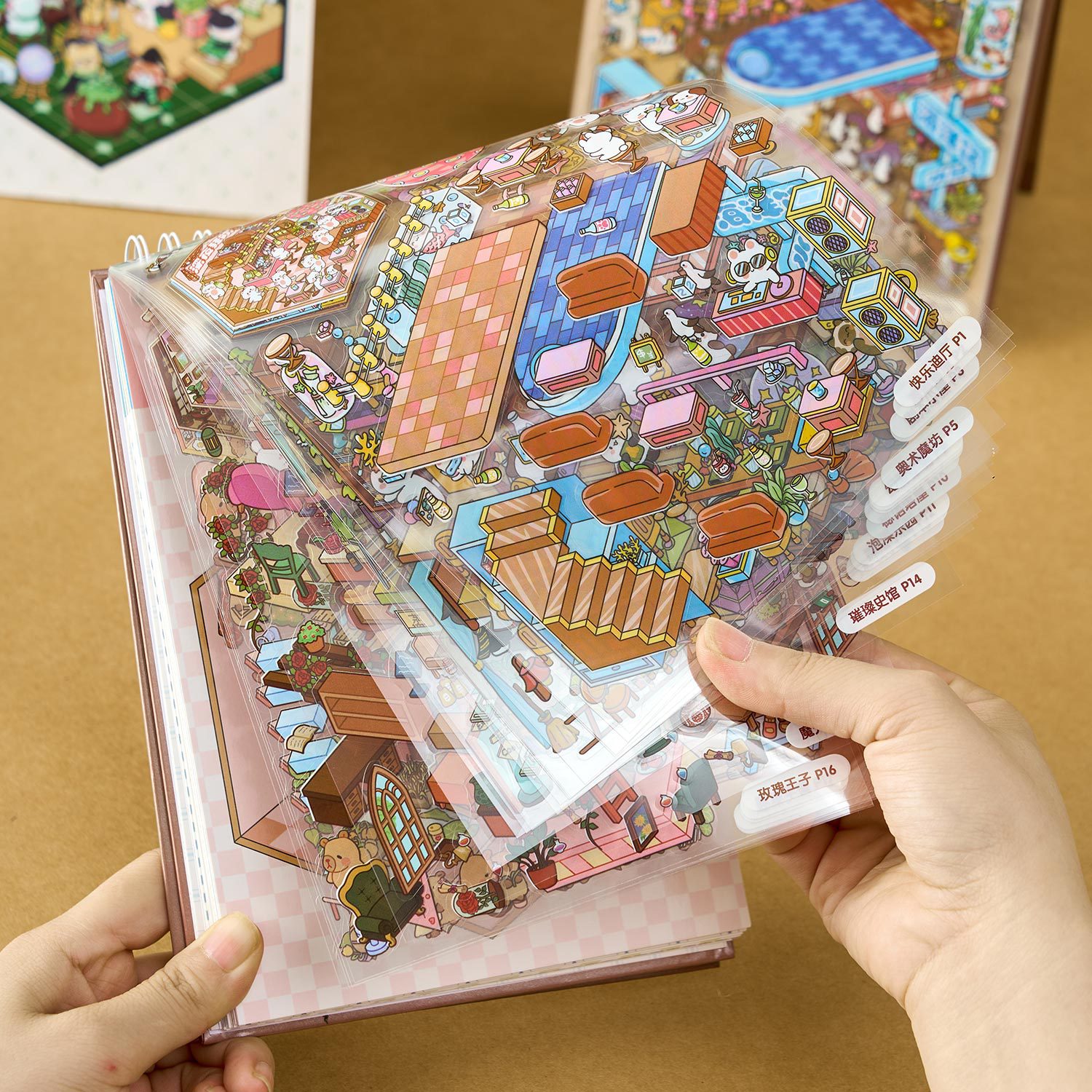 3D Miniature Scene Sticker Boo - Glitter Vinyl Roll avaliação e preço
