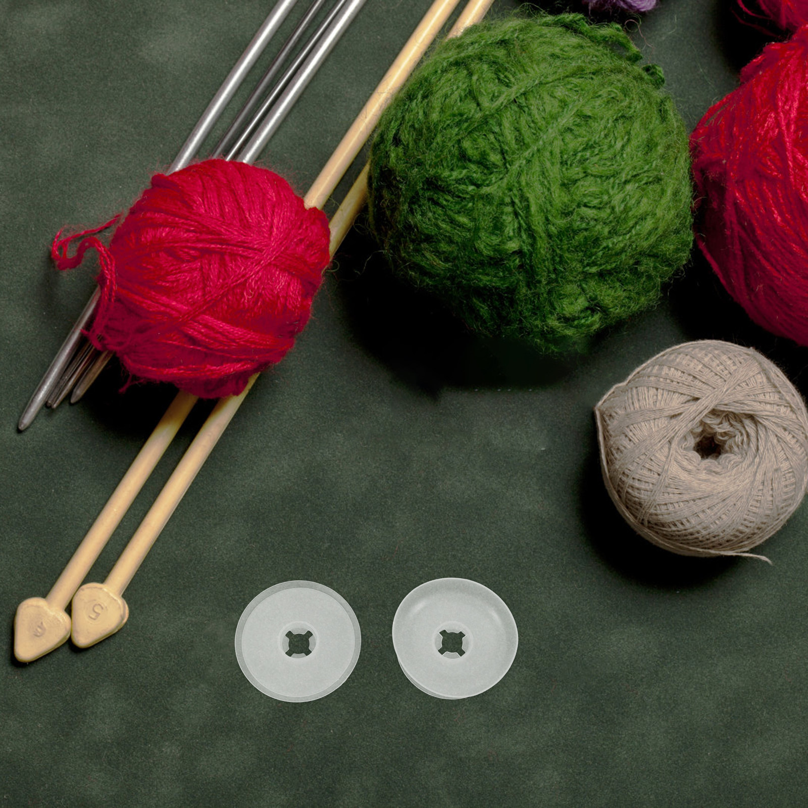 10Pcs Empty Plastic Thread Bob - Embroidery Craft avaliação e preço