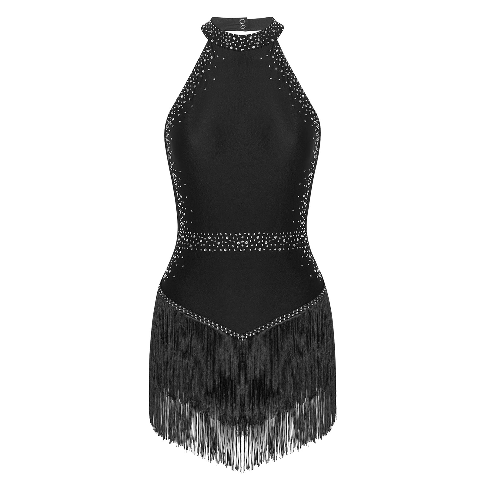 Womens Shiny Rhinestones Gymna - Rhinestone Banding Trim avaliação e preço