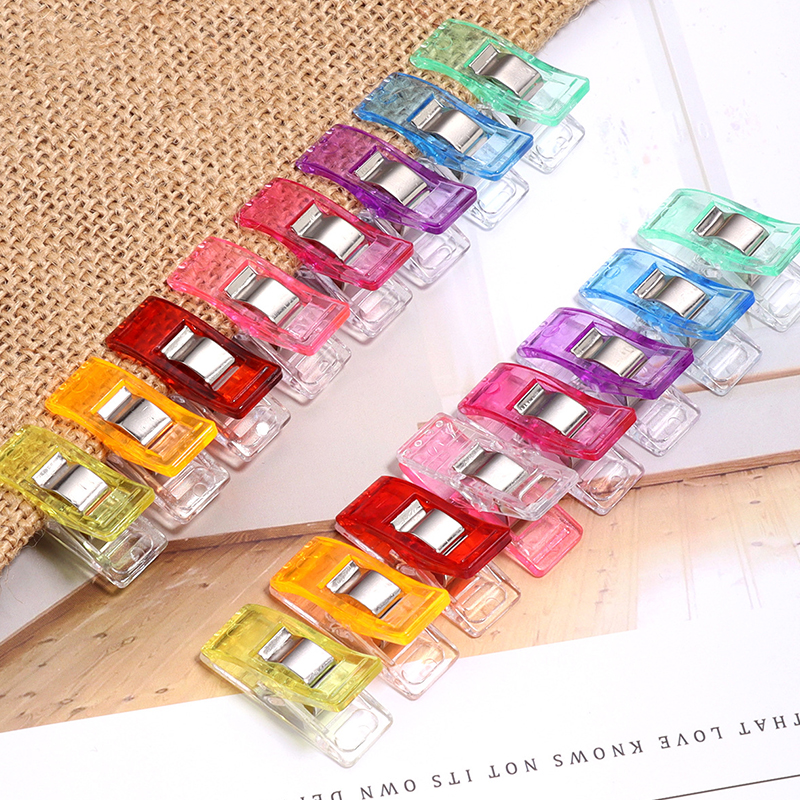 20/40PCS Random Color Clip Pla - Embroidery Craft avaliação e preço