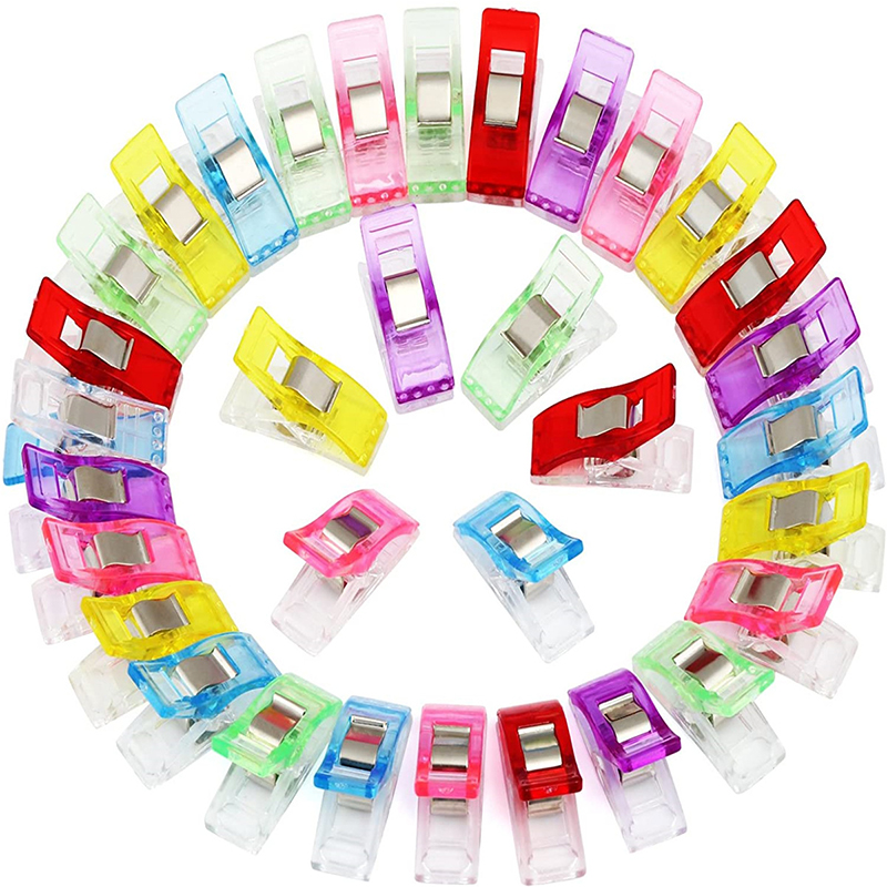 20/40PCS Random Color Clip Pla - Embroidery Craft avaliação e preço