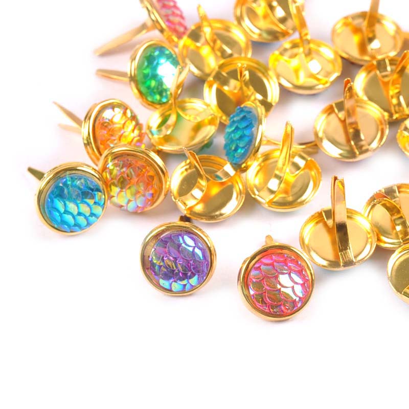 13x13mm 20Pcs Mix Squama Patte - Embellishments For Scrapbooking avaliação e preço