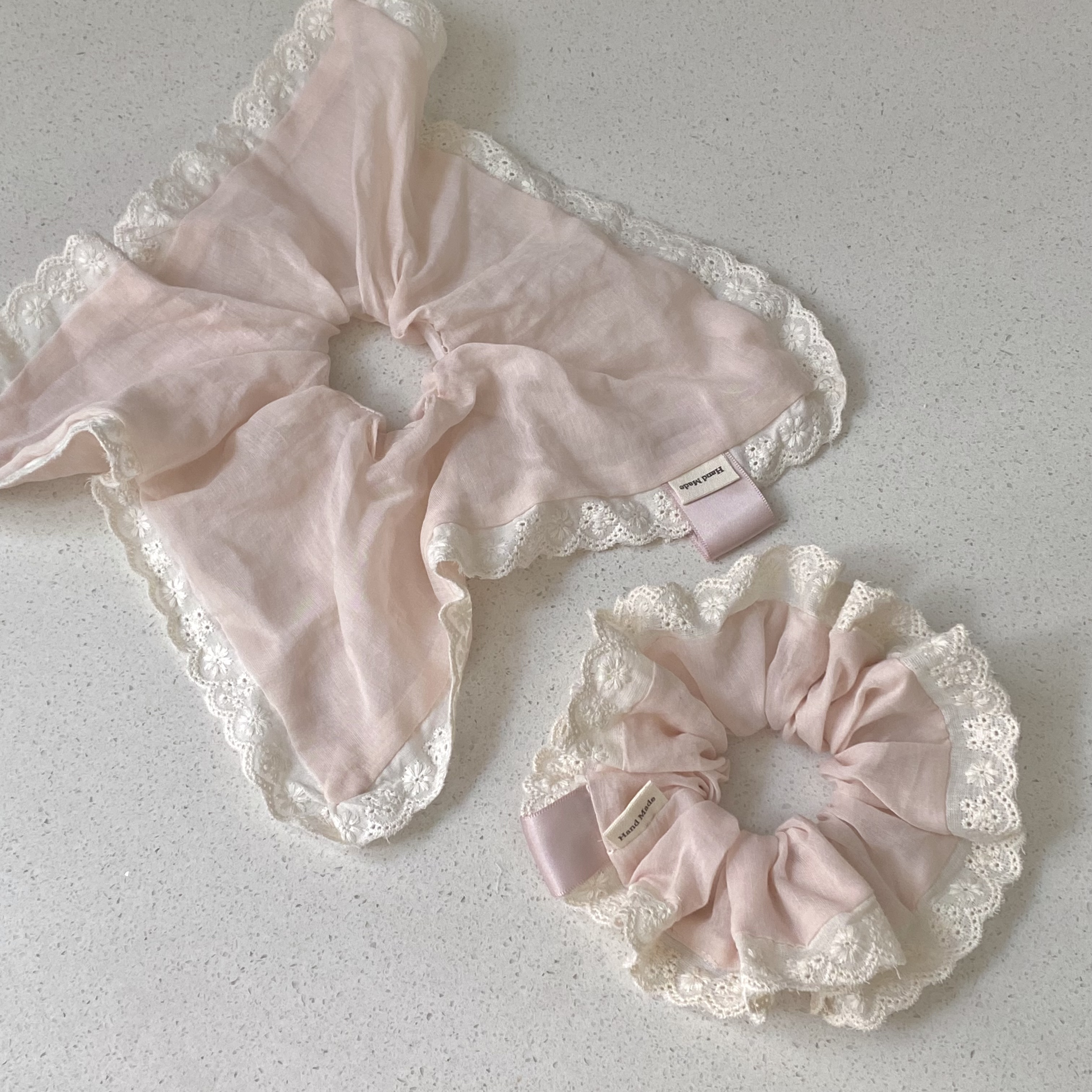 1PC Pink Lace - Trimmed Hair A - Elastic Lace Trim avaliação e preço