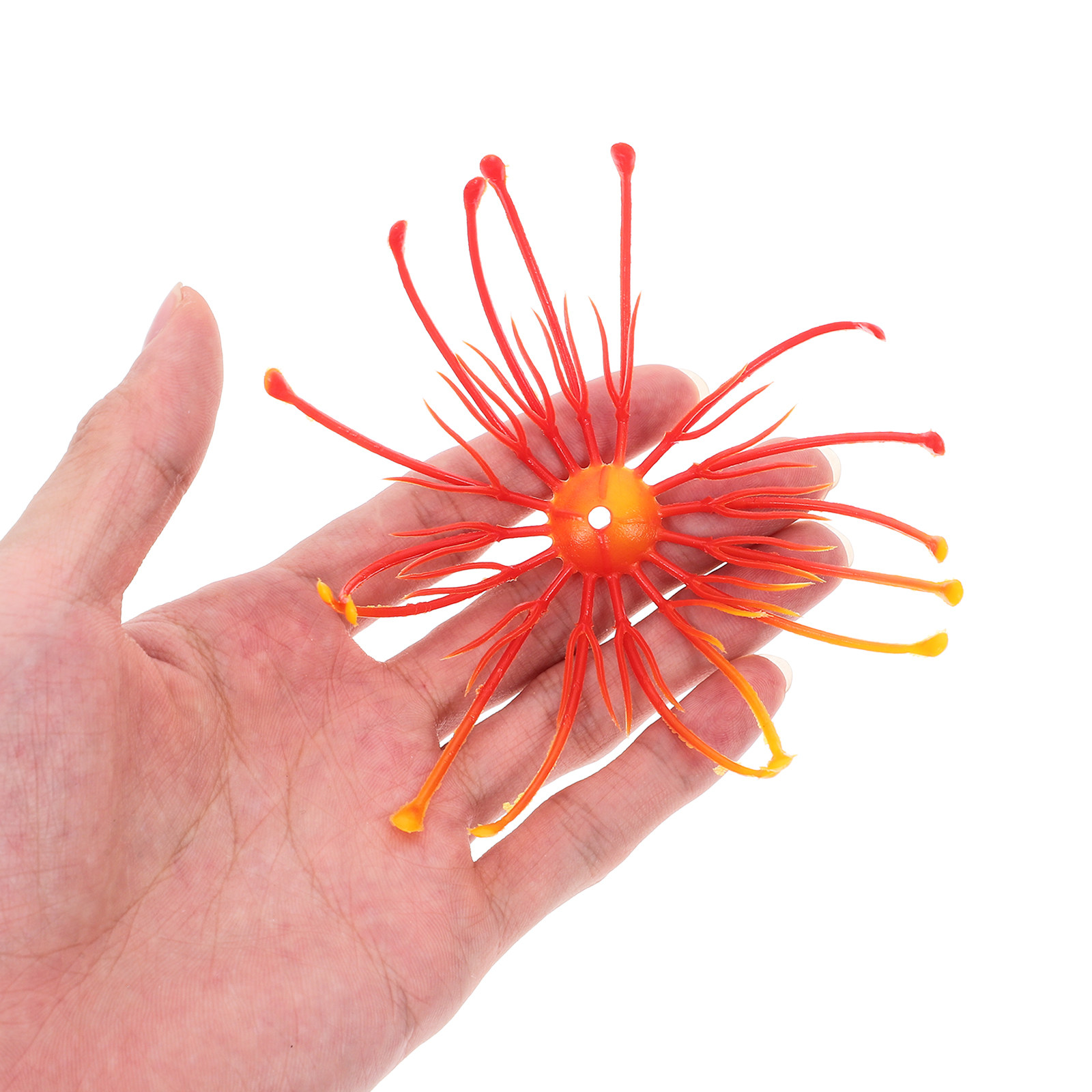 30Pcs Red Plastic Flower Stame - Craft Embellishments avaliação e preço