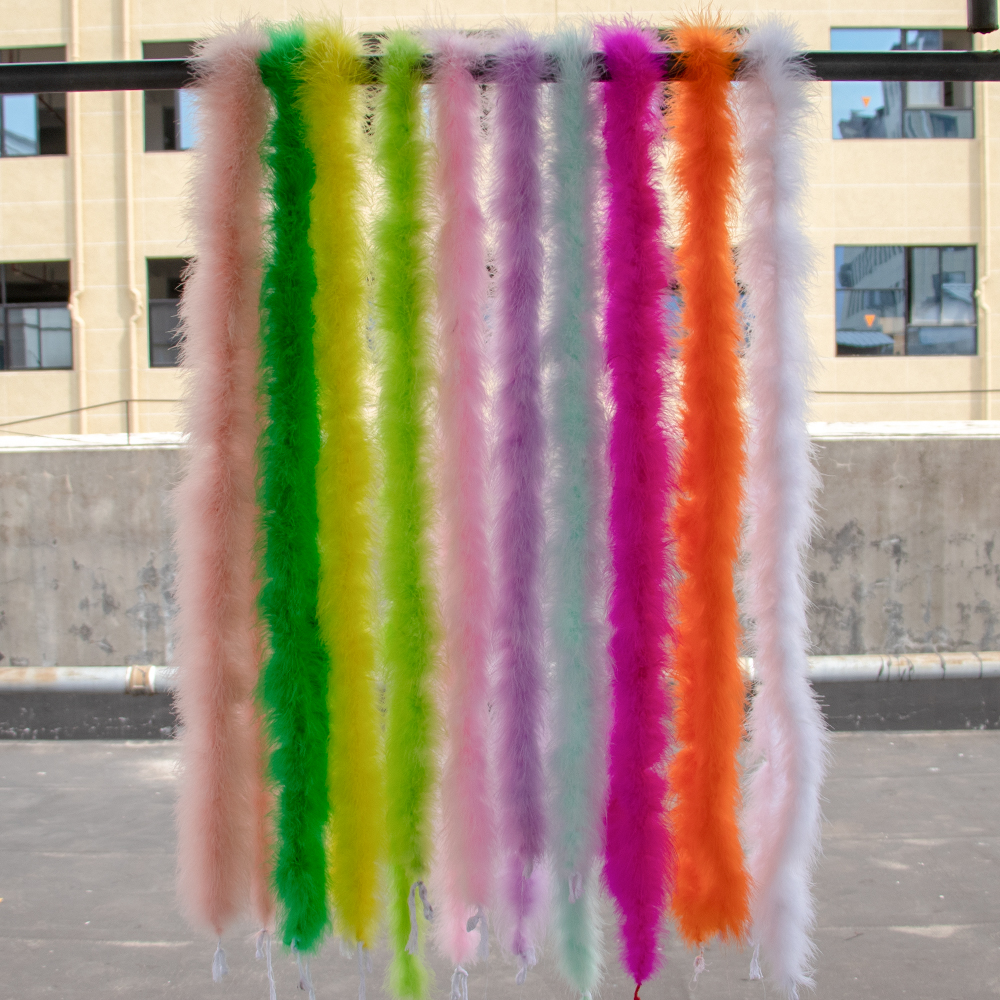 2Meter Fluffy Marabou Feather  - Feather Trim Marabou avaliação e preço