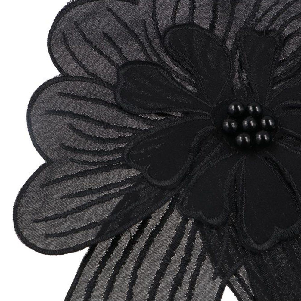 3D Embroidered Flower Applique - Applique Patch Flower avaliação e preço