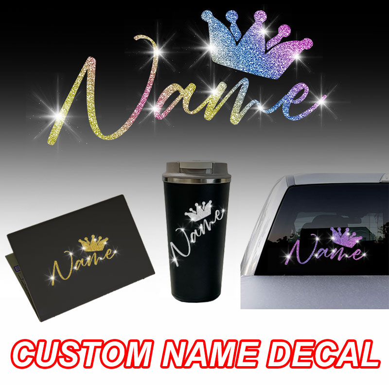 1PC Custom Glitter Crown and N - Glitter Vinyl Roll avaliação e preço