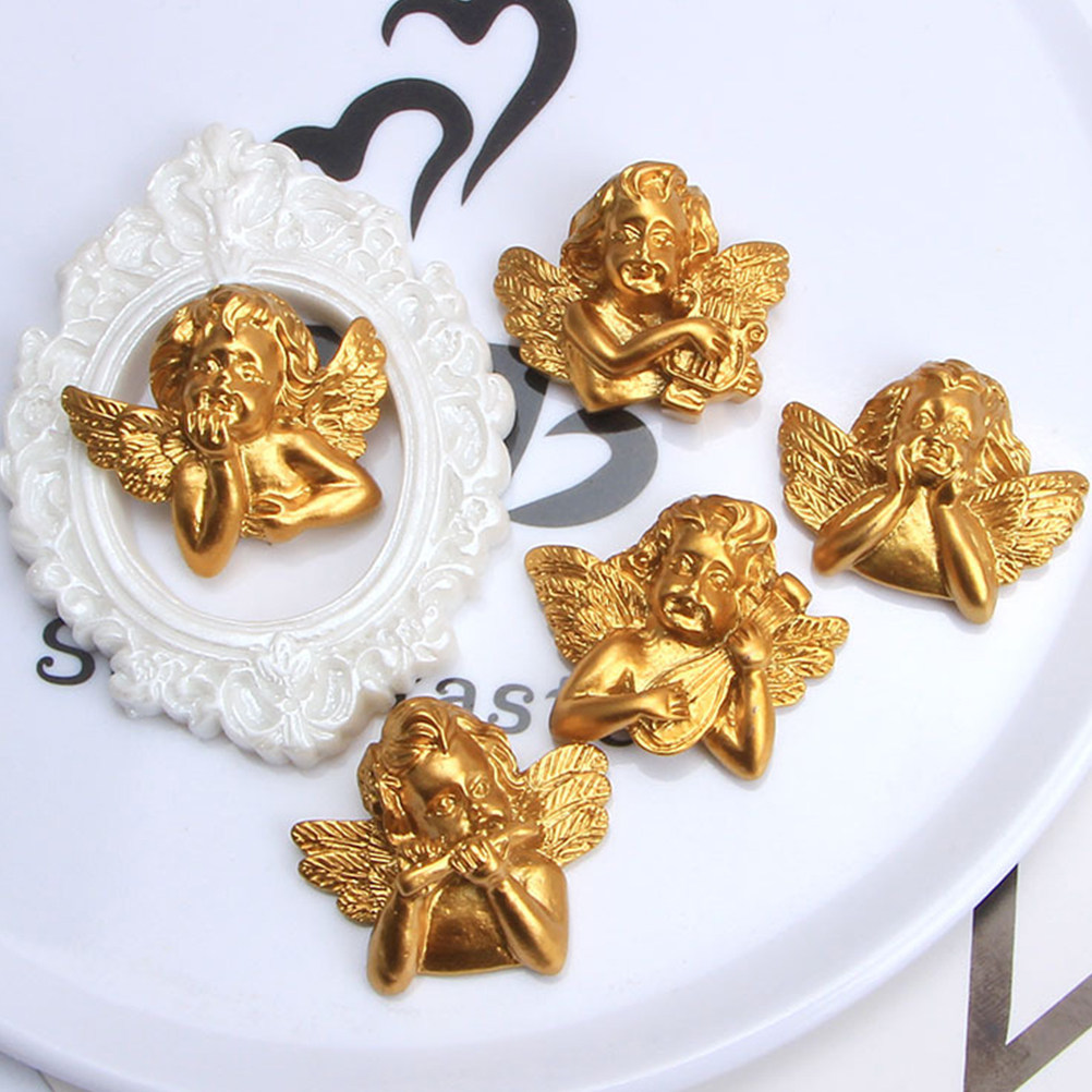 15pcs Resin Angel Accessories  - Craft Embellishments avaliação e preço