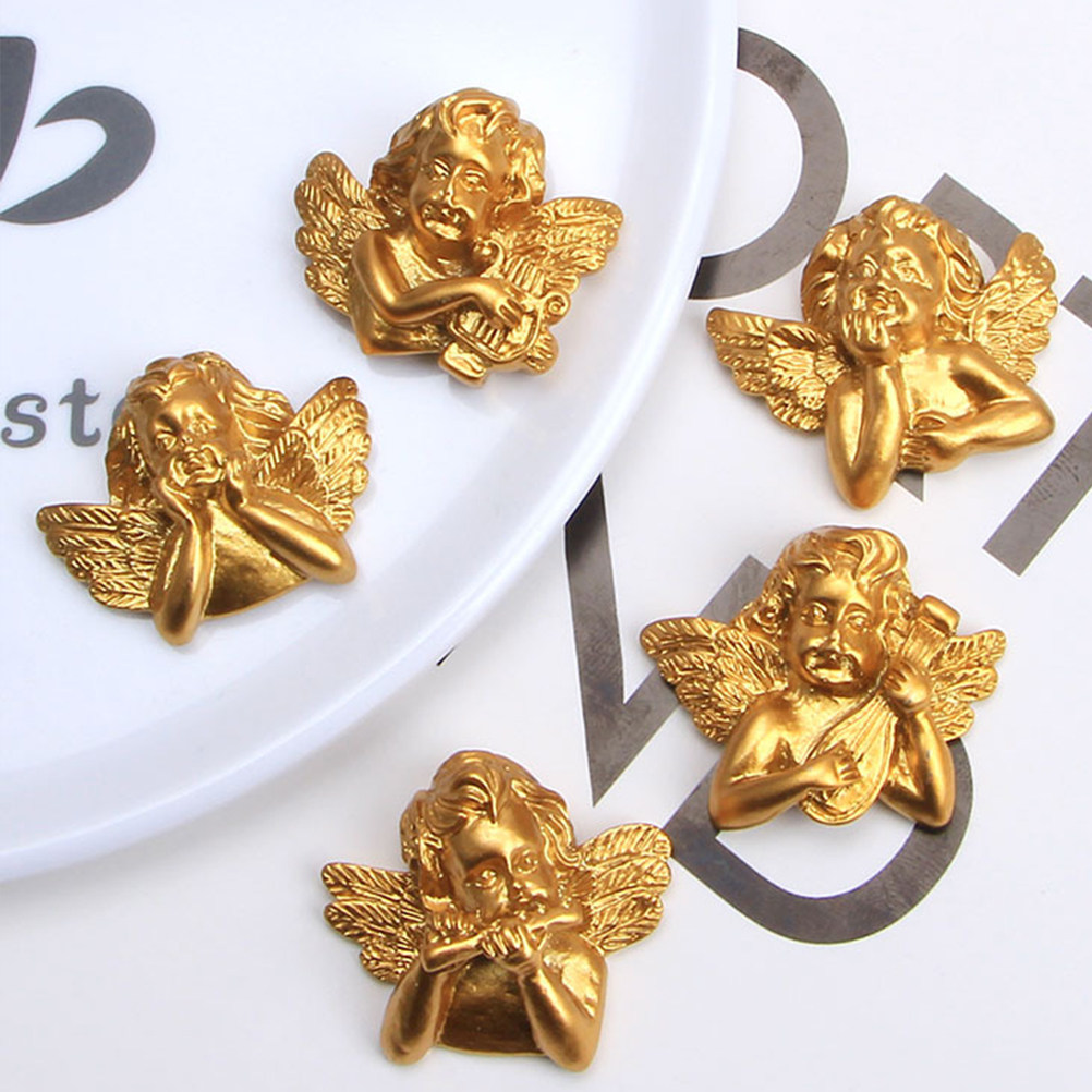 15pcs Resin Angel Accessories  - Craft Embellishments avaliação e preço