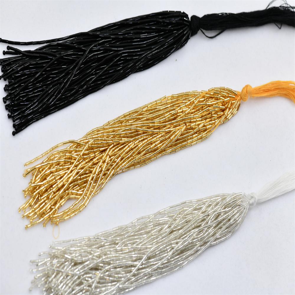 15cm wide 1 bundle gold silver - Beaded Trim Fringe avaliação e preço