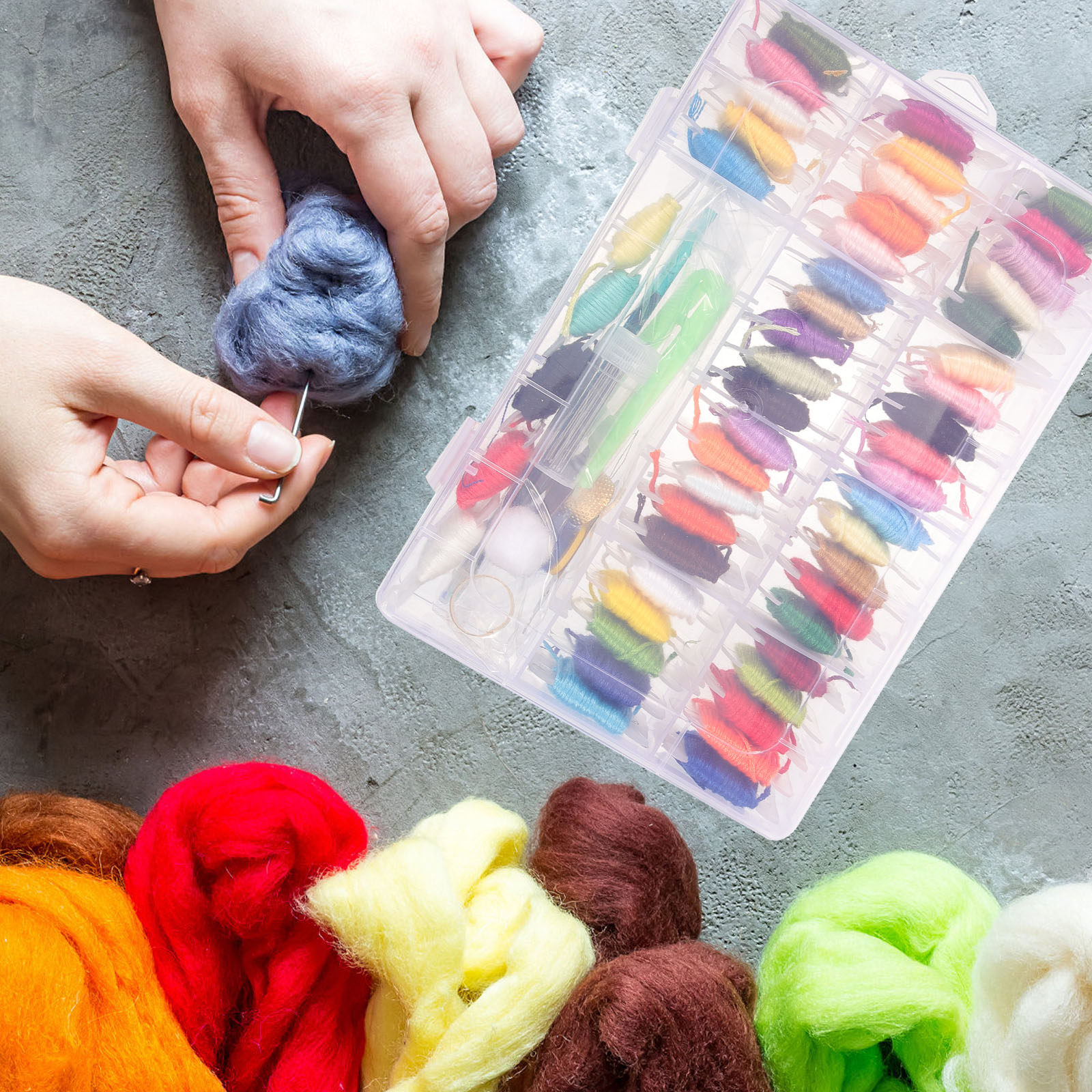 Embroidery Kit Beginner DIY Cr - Embroidery Craft avaliação e preço