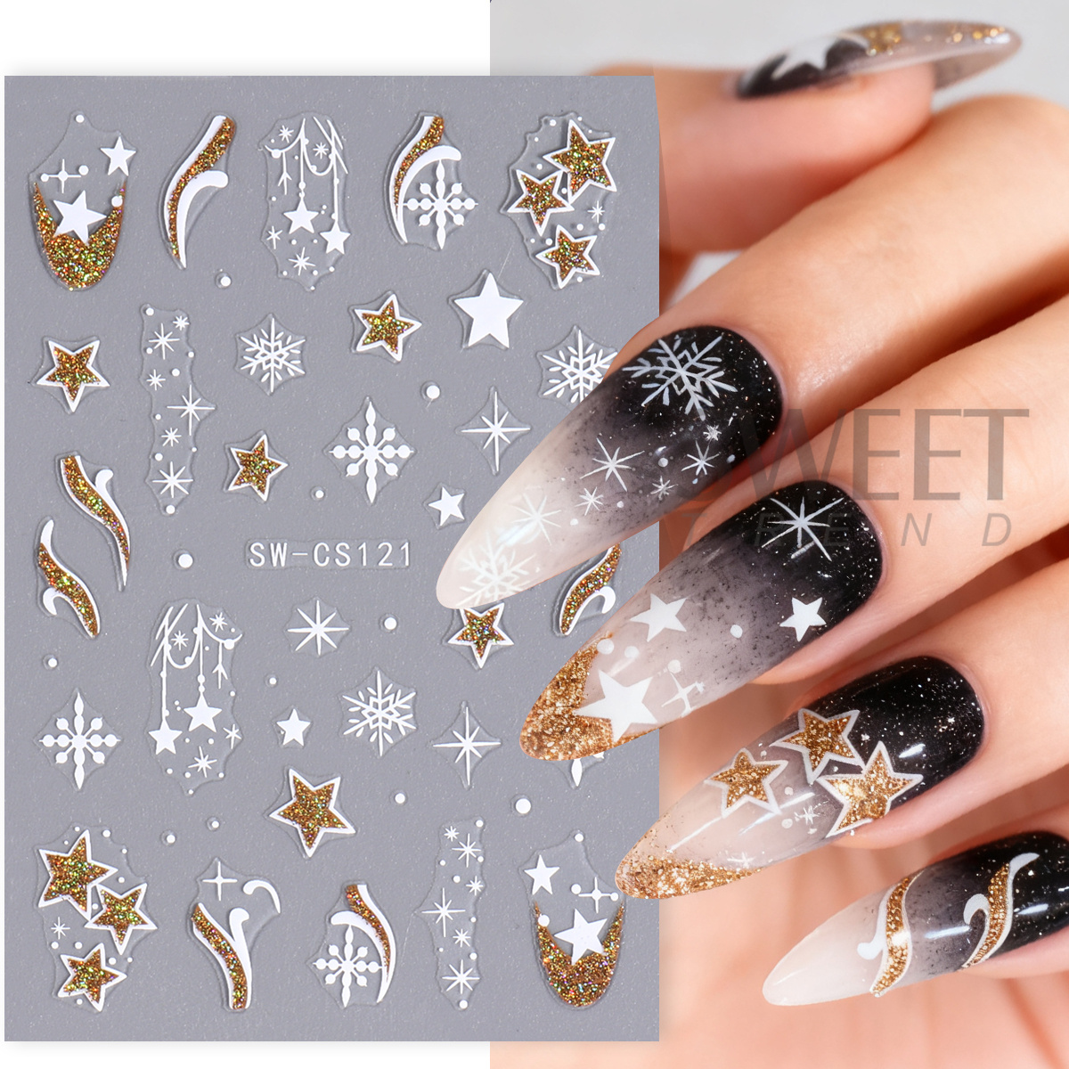 4pcs Winter Cartoon Christmas  - Glitter Vinyl Roll avaliação e preço