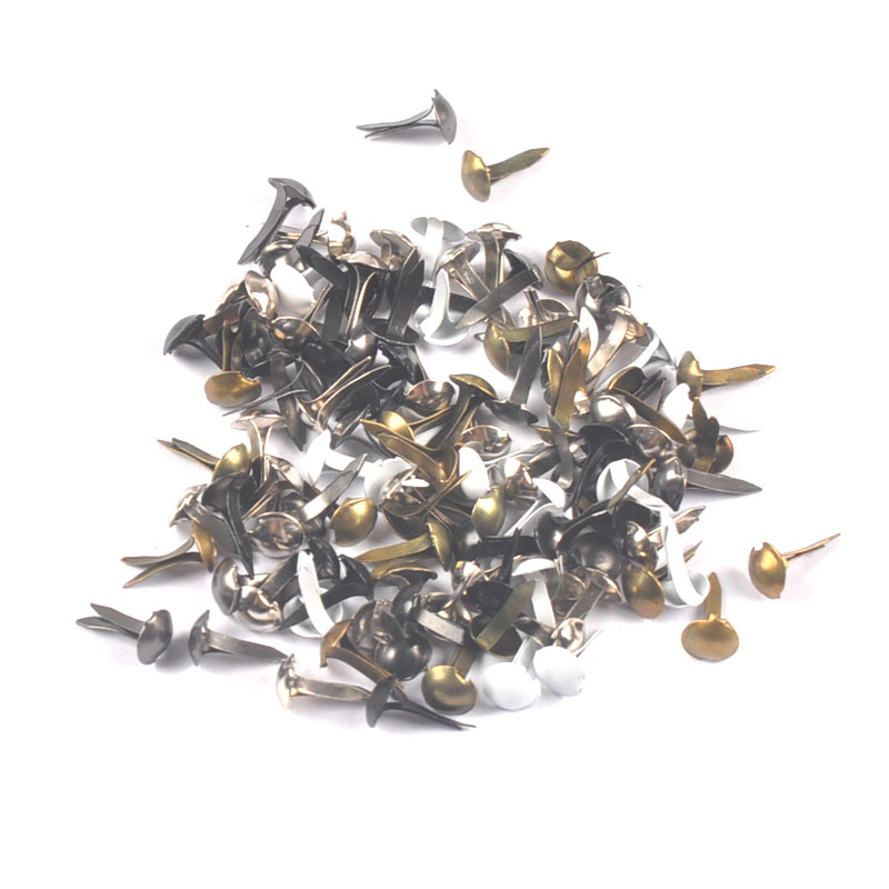 100pcs Mini Black White Metal  - Embellishments For Scrapbooking avaliação e preço