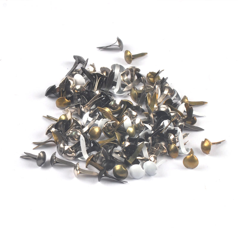 100pcs Mini Black White Metal  - Embellishments For Scrapbooking avaliação e preço