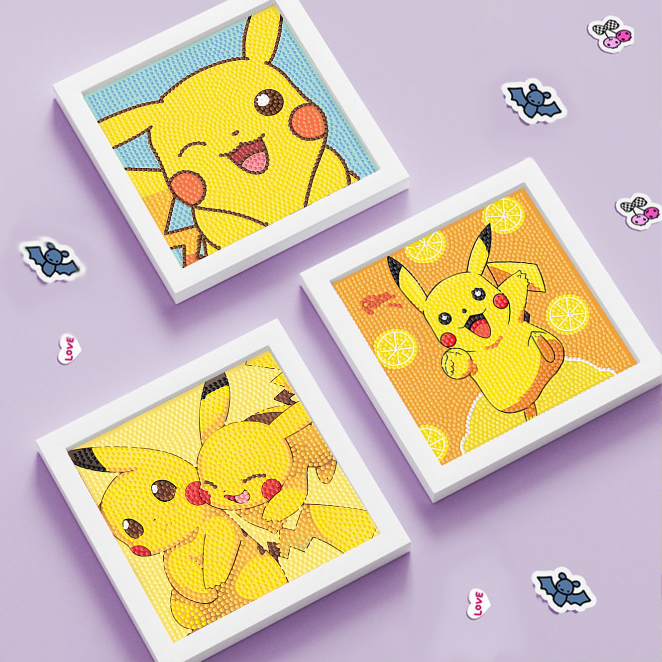 Keeppley&Pokemon Crystal Diamo - Embroidery Embellishments avaliação e preço