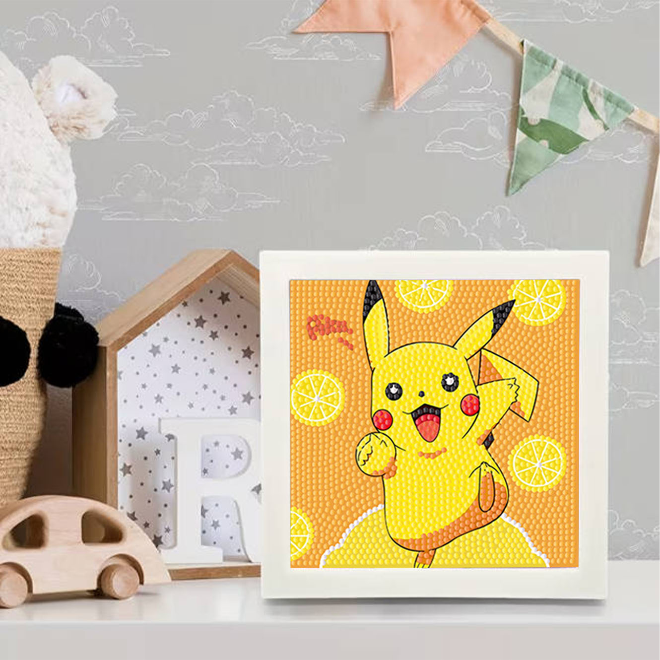 Keeppley&Pokemon Crystal Diamo - Embroidery Embellishments avaliação e preço
