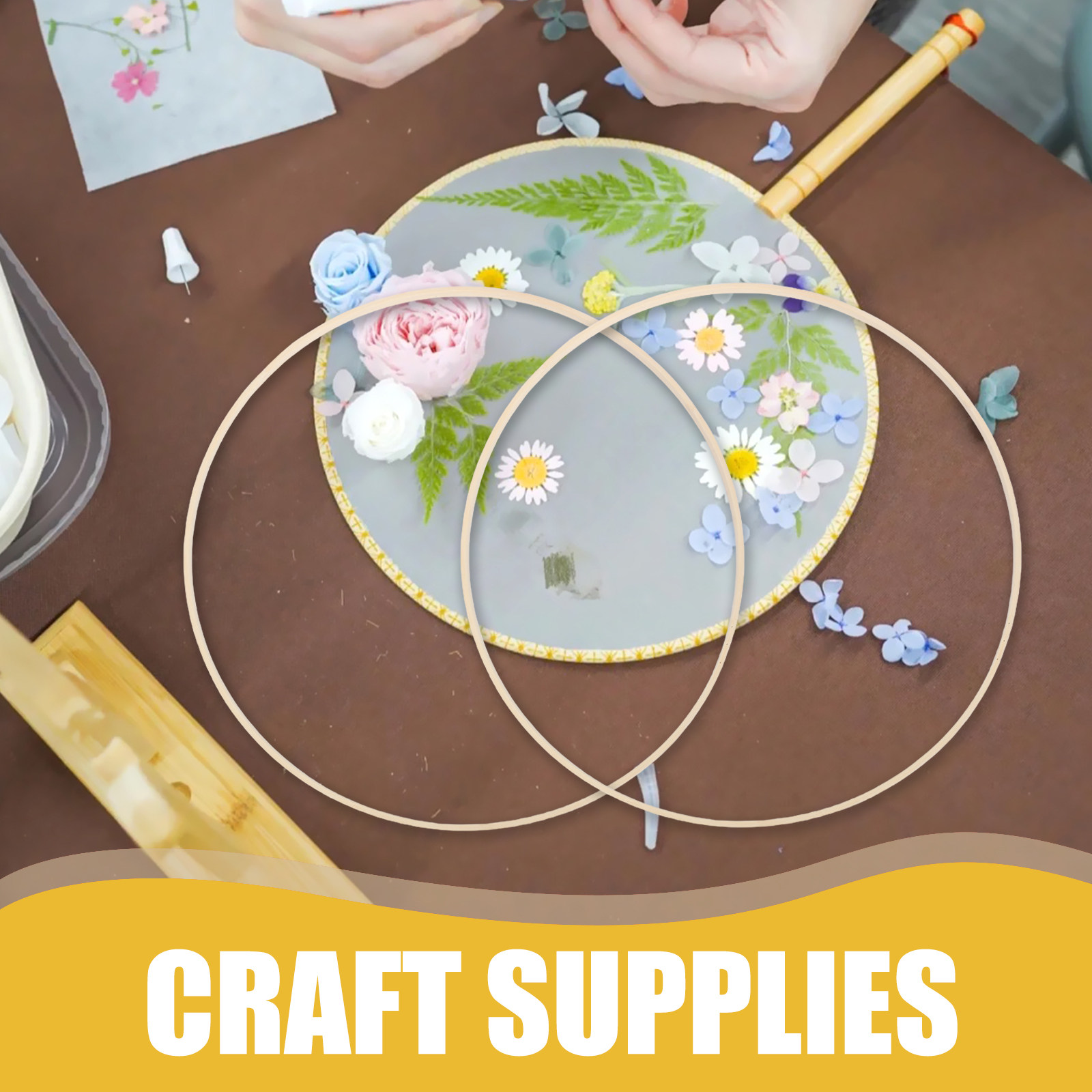 10 Pcs Craft Supplies for Wrea - Embroidery Craft avaliação e preço