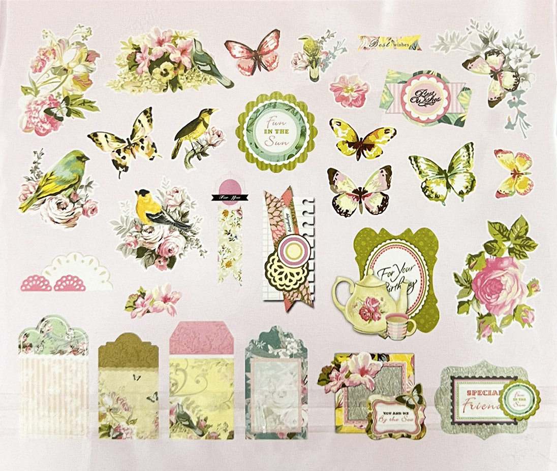 Garden Cardstock Embellishment - Christmas Craft Embellishment avaliação e preço