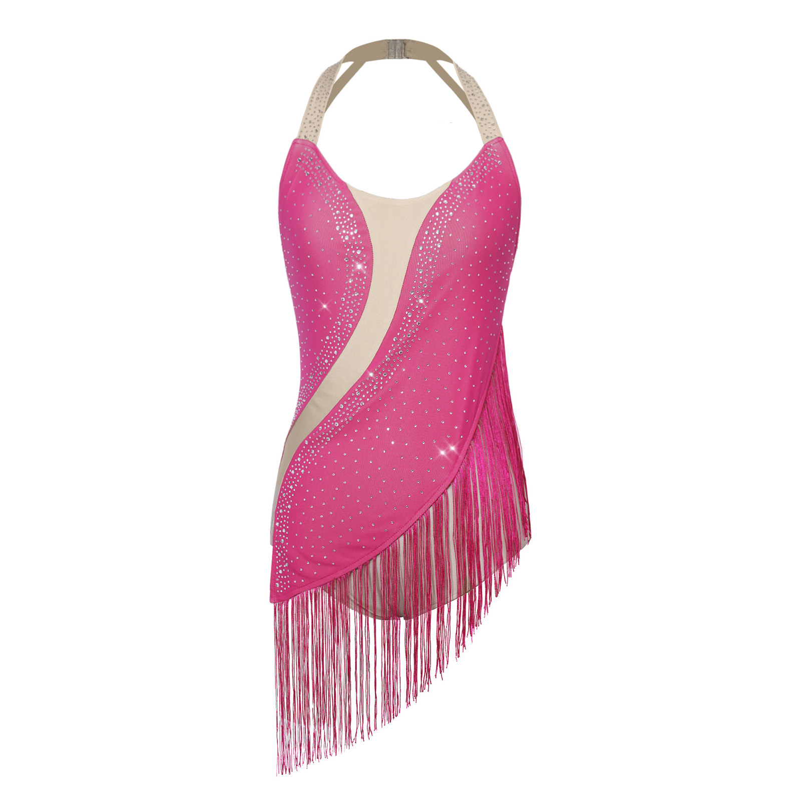 Rhinestone Women Backless Irre - Rhinestone Banding Trim avaliação e preço