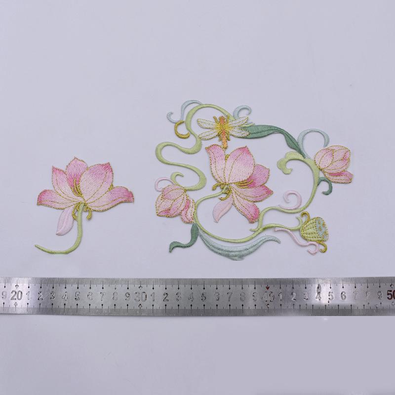 1Pcs DIY Clothes Crafts Embroi - Applique Patch Flower avaliação e preço
