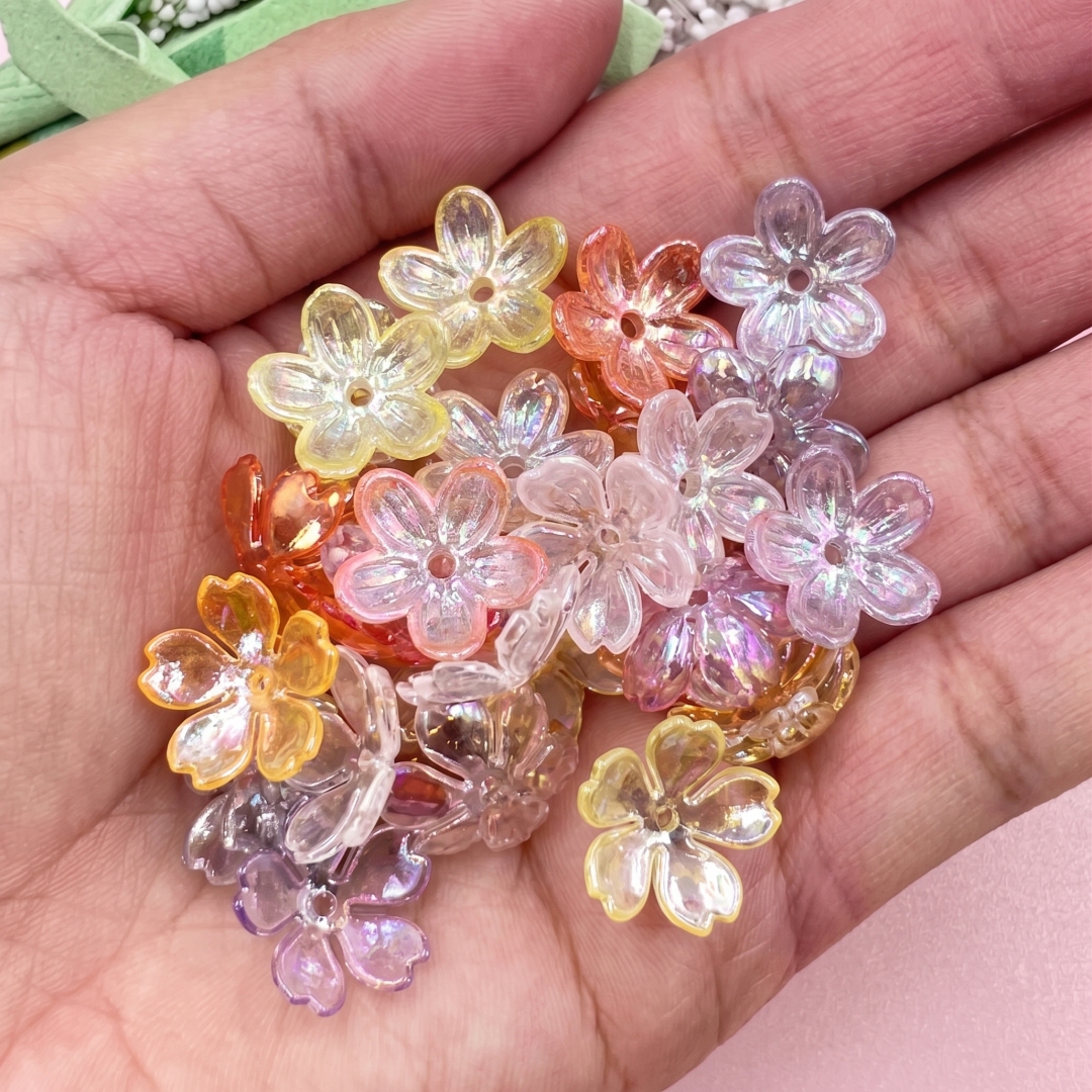 100Pcs/lot 12mm Colorful Lumin - Embellishment Crafts avaliação e preço