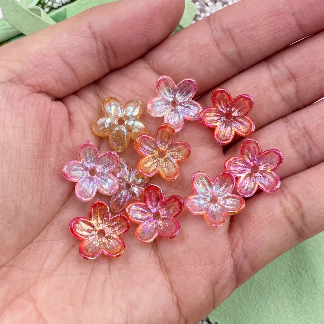 100Pcs/lot 12mm Colorful Lumin - Embellishment Crafts avaliação e preço