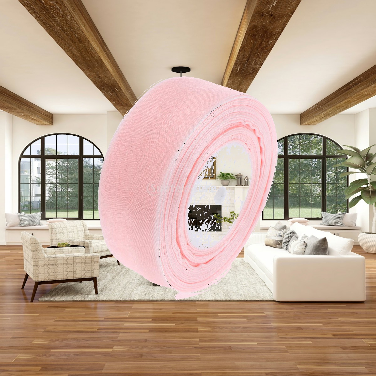 Sheer Organza Ribbon Large Sat - Organza Ribbon Spool avaliação e preço