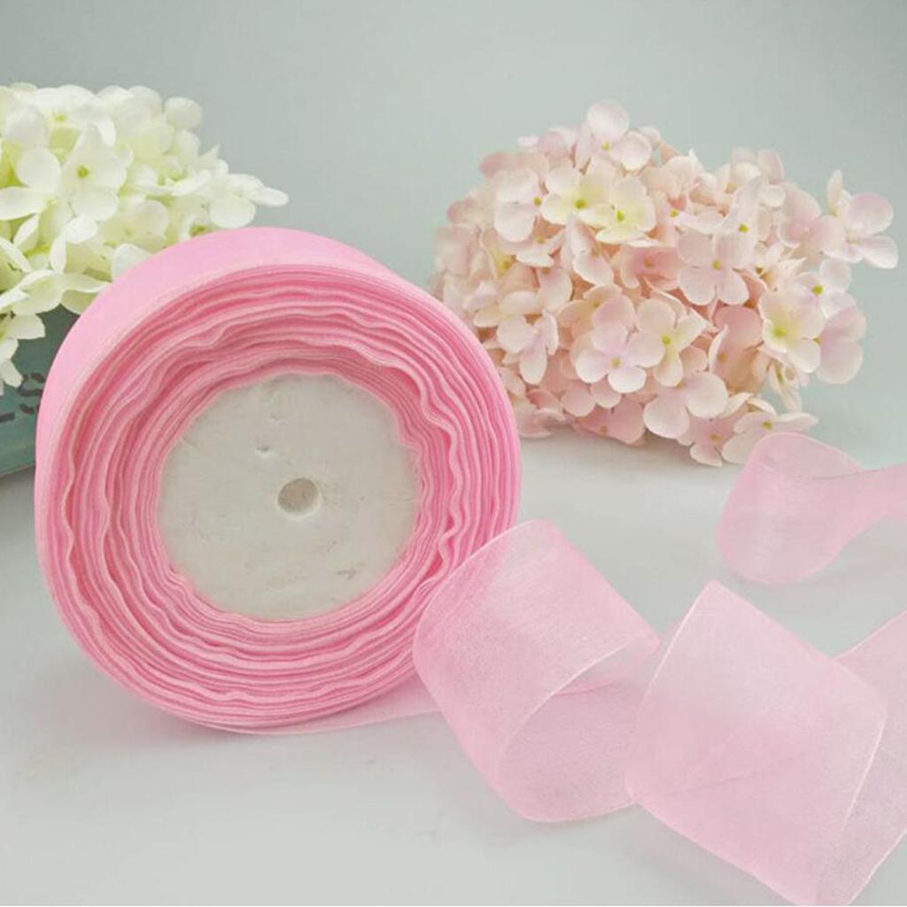Sheer Organza Ribbon Large Sat - Organza Ribbon Spool avaliação e preço
