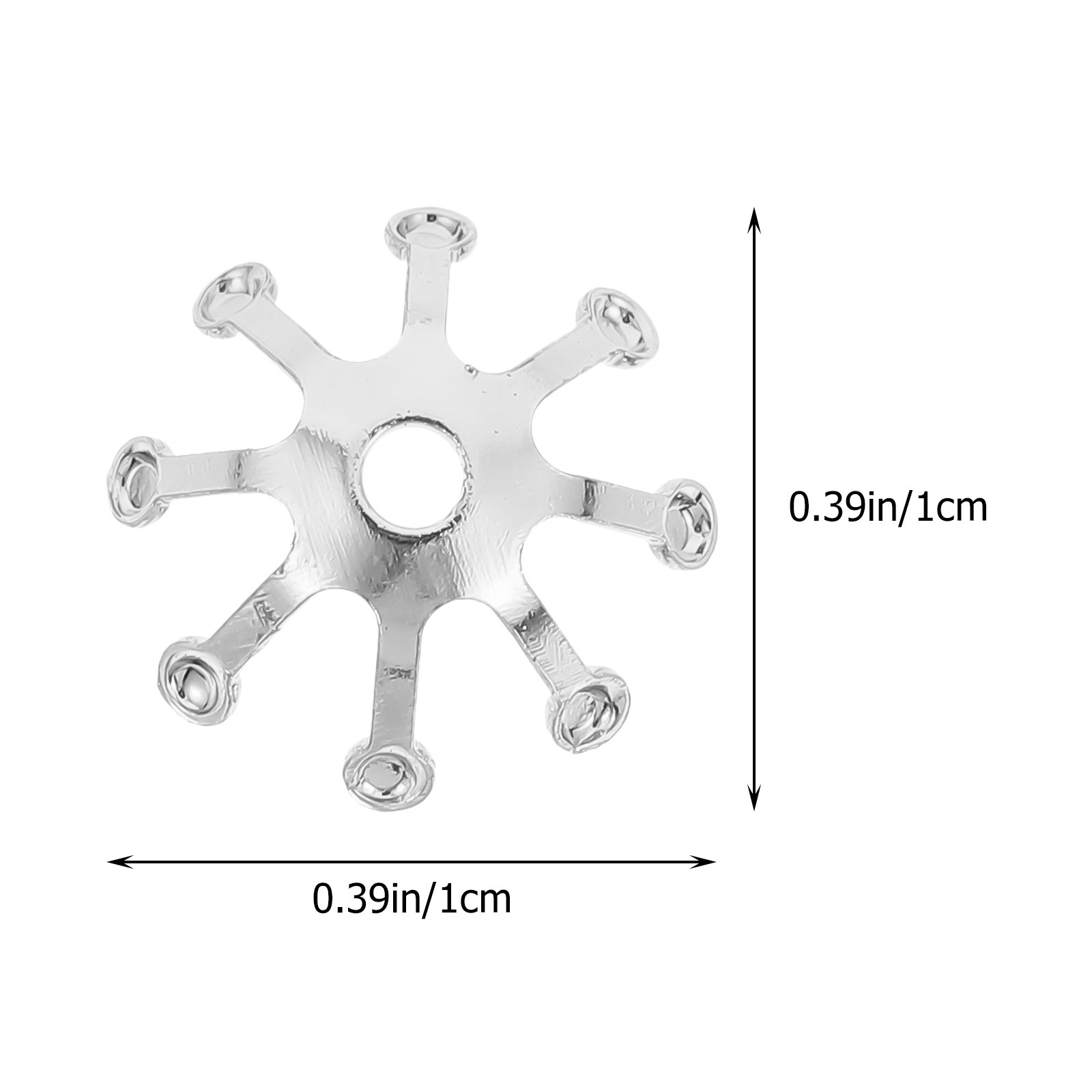 50Pcs Chic Flower Bud Shaped C - Craft Embellishments avaliação e preço