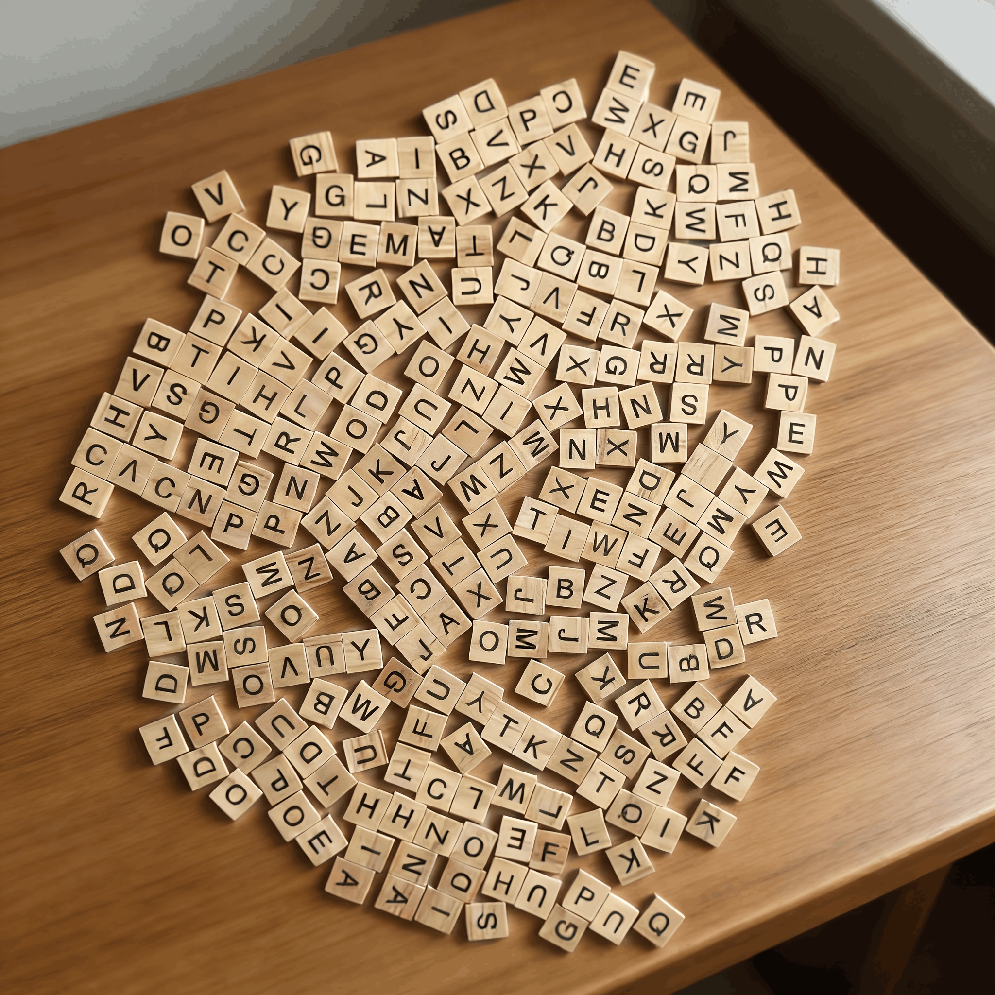 100PCS  Wooden Letter Cubes fo - Embellish Craft avaliação e preço
