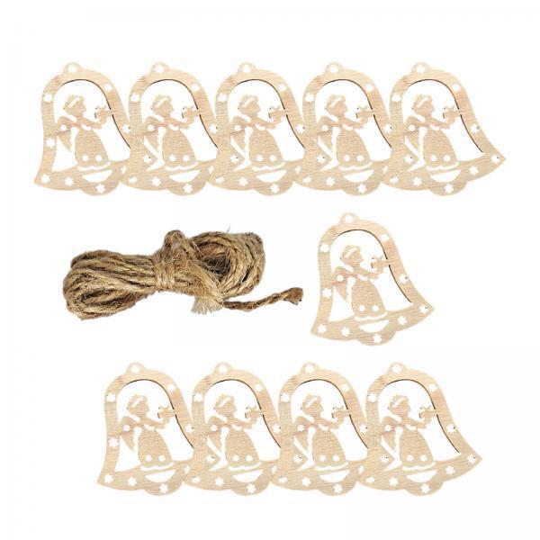 Unfinished Wooden Cutouts Xmas - Christmas Craft Embellishment avaliação e preço