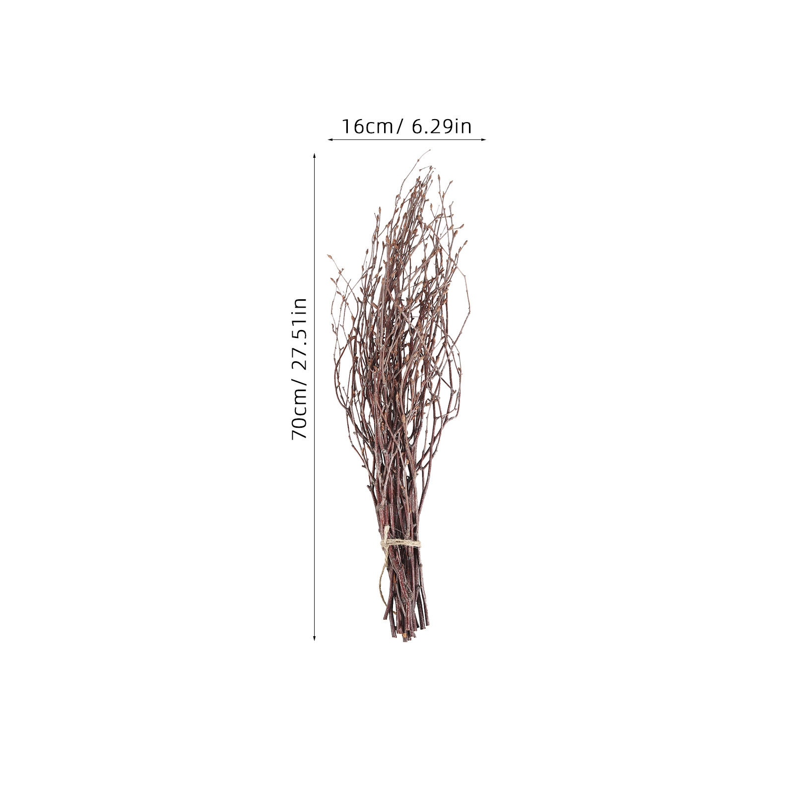 10Pcs 40Cm Birch Branches Real - Embellish Craft avaliação e preço