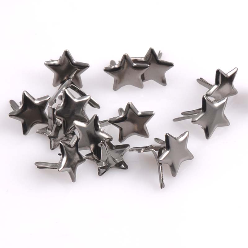 50PCs Mixed Pastel Star Brad S - Embellishments For Scrapbooking avaliação e preço