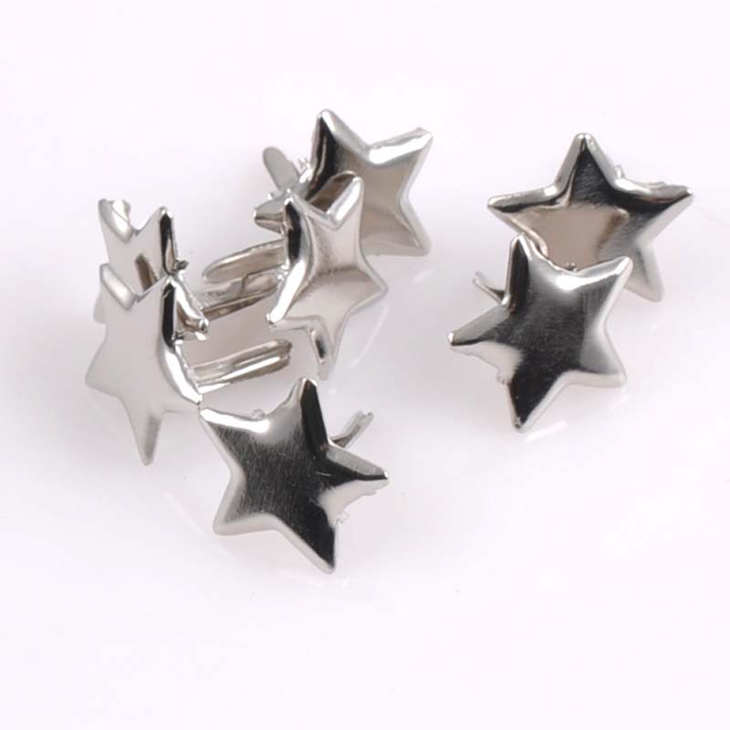 50PCs Mixed Pastel Star Brad S - Embellishments For Scrapbooking avaliação e preço
