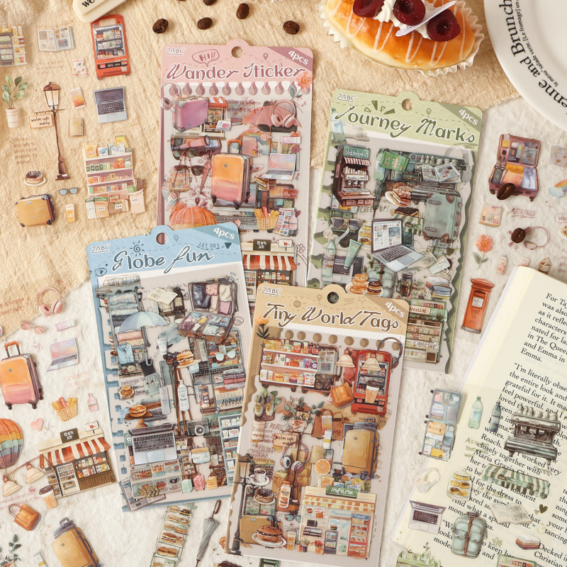 4pcs/pack Vintage Daily Item L - Embellishments For Scrapbooking avaliação e preço