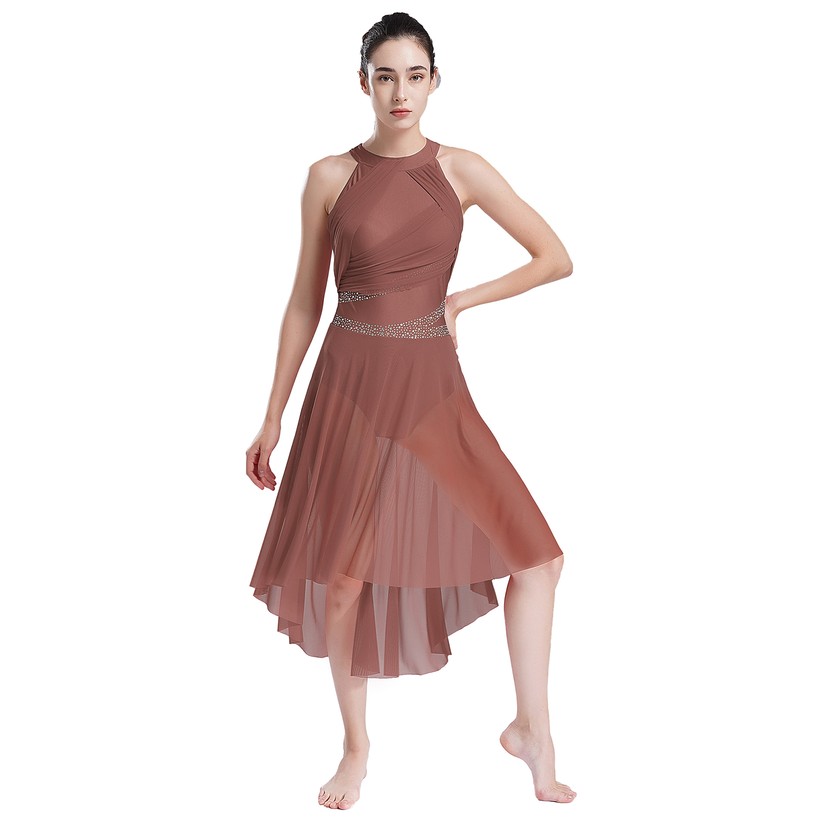 Women's Ballet Lyrical Contemp - Rhinestone Banding Trim avaliação e preço