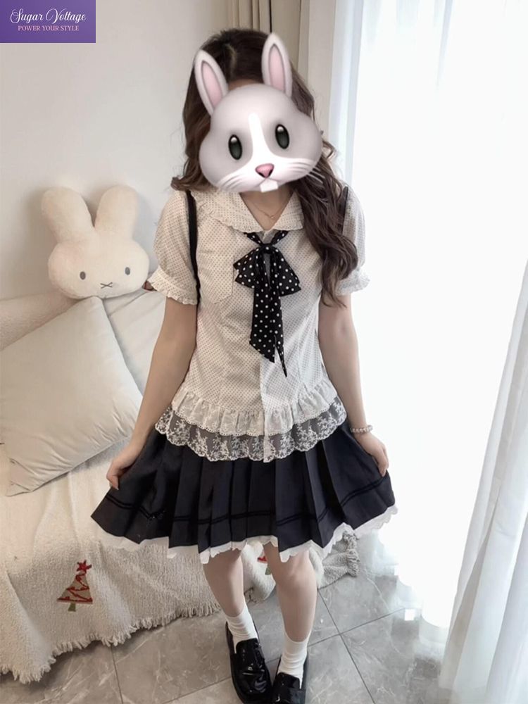 New Sweet Coquette 2 Piece Set - Elastic Lace Trim avaliação e preço