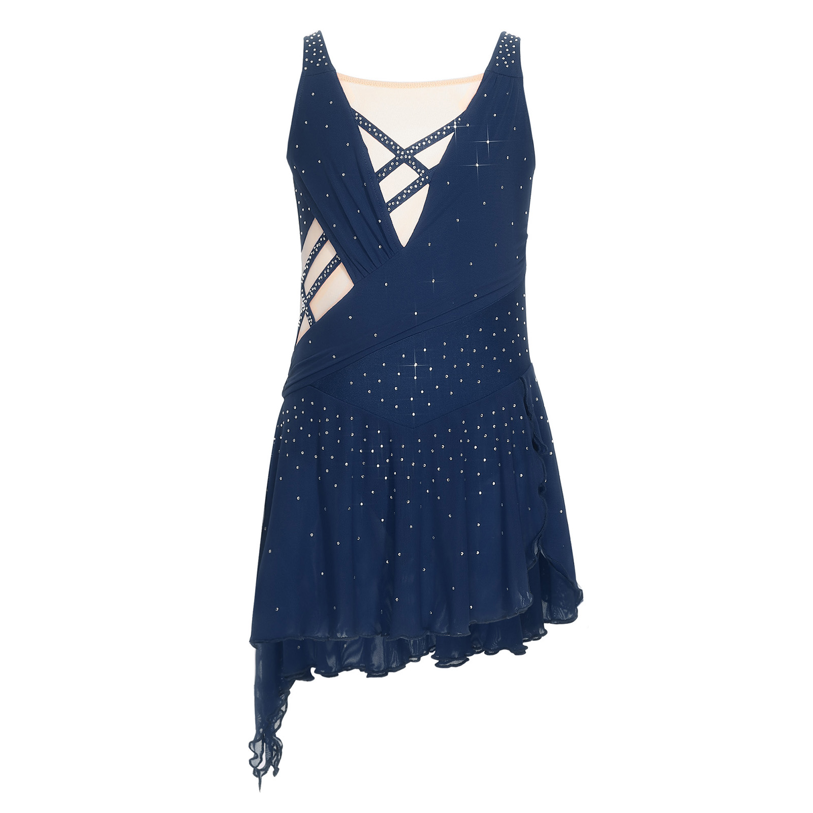 Kids Girls Lyrical Ballet Danc - Rhinestone Banding Trim avaliação e preço