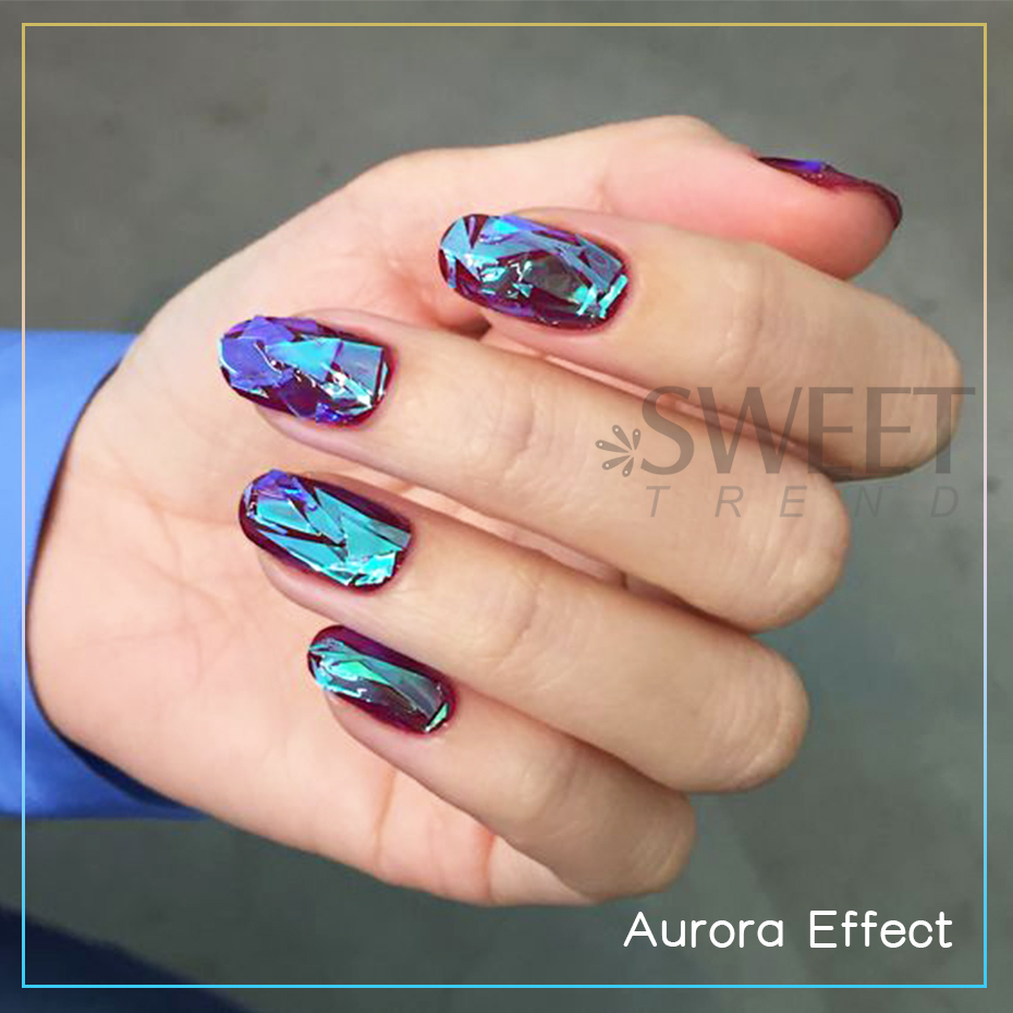 8pcs Holographic Aurora Film N - Glitter Vinyl Roll avaliação e preço