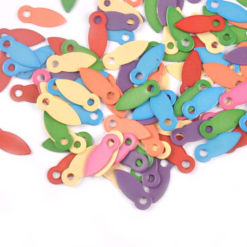 100Pcs Multicolor Brads For Sc - Embellishments For Scrapbooking avaliação e preço