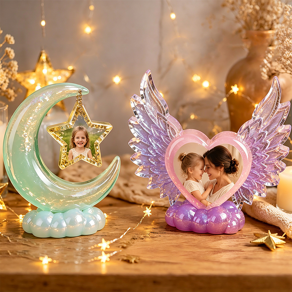 S0308 Heart Shaped Photo Frame - Embellishment Crafts avaliação e preço