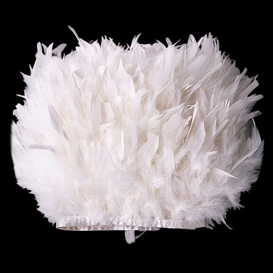 100CM Multi-Color Feather Trim - Feather Trim Marabou avaliação e preço