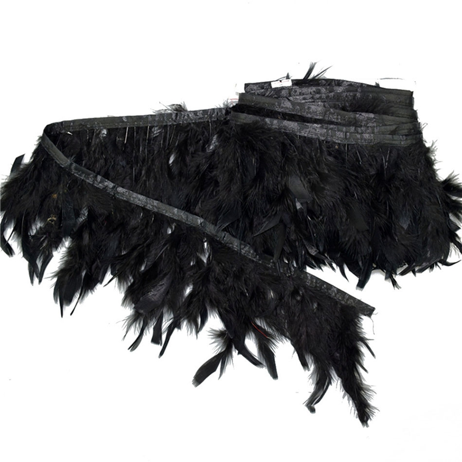 100CM Multi-Color Feather Trim - Feather Trim Marabou avaliação e preço