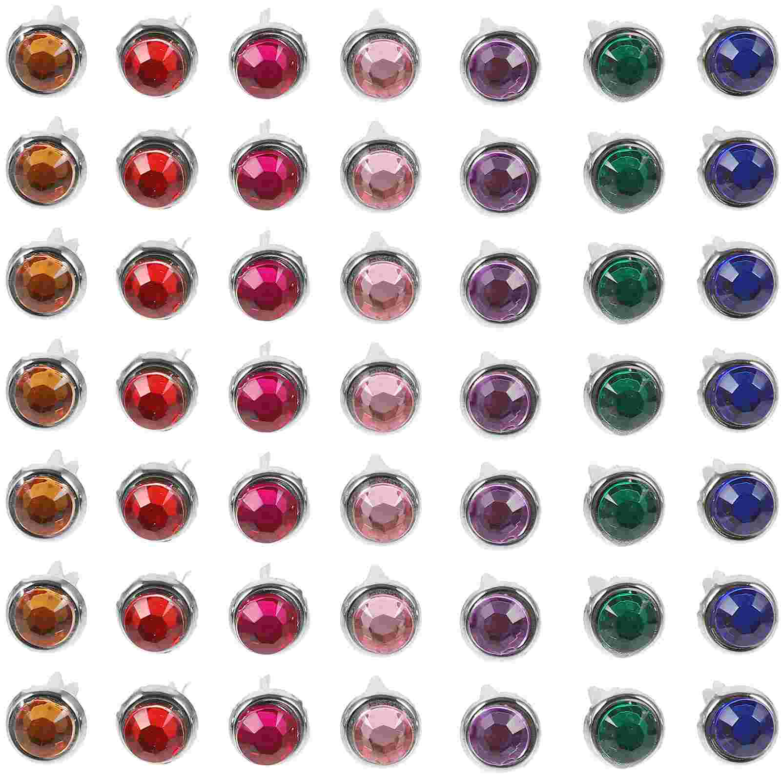50Pcs Colorful Two Legged Meta - Embellishments For Scrapbooking avaliação e preço